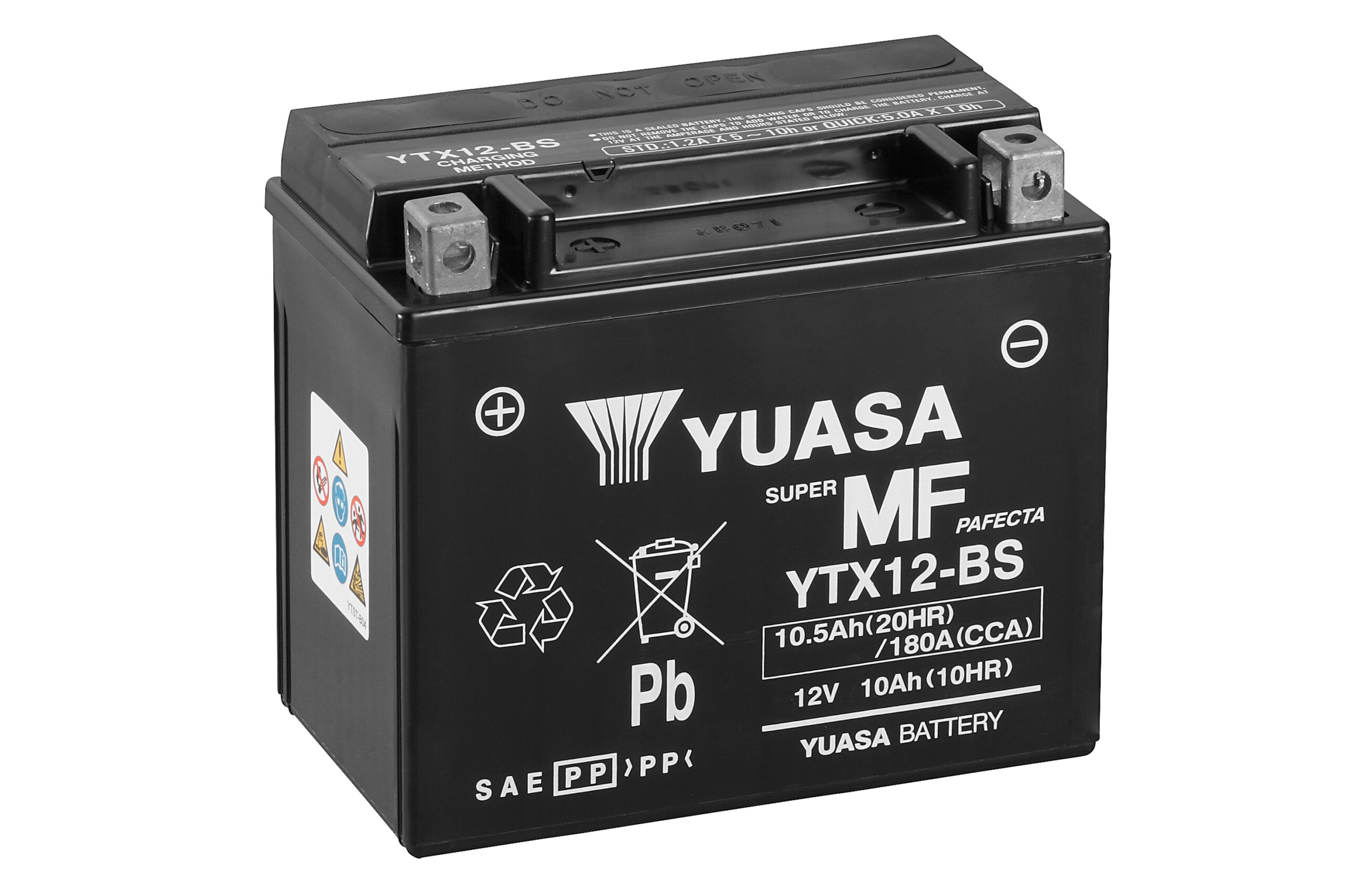 Yuasa aku YTX12(WC) täidetud happega (4)