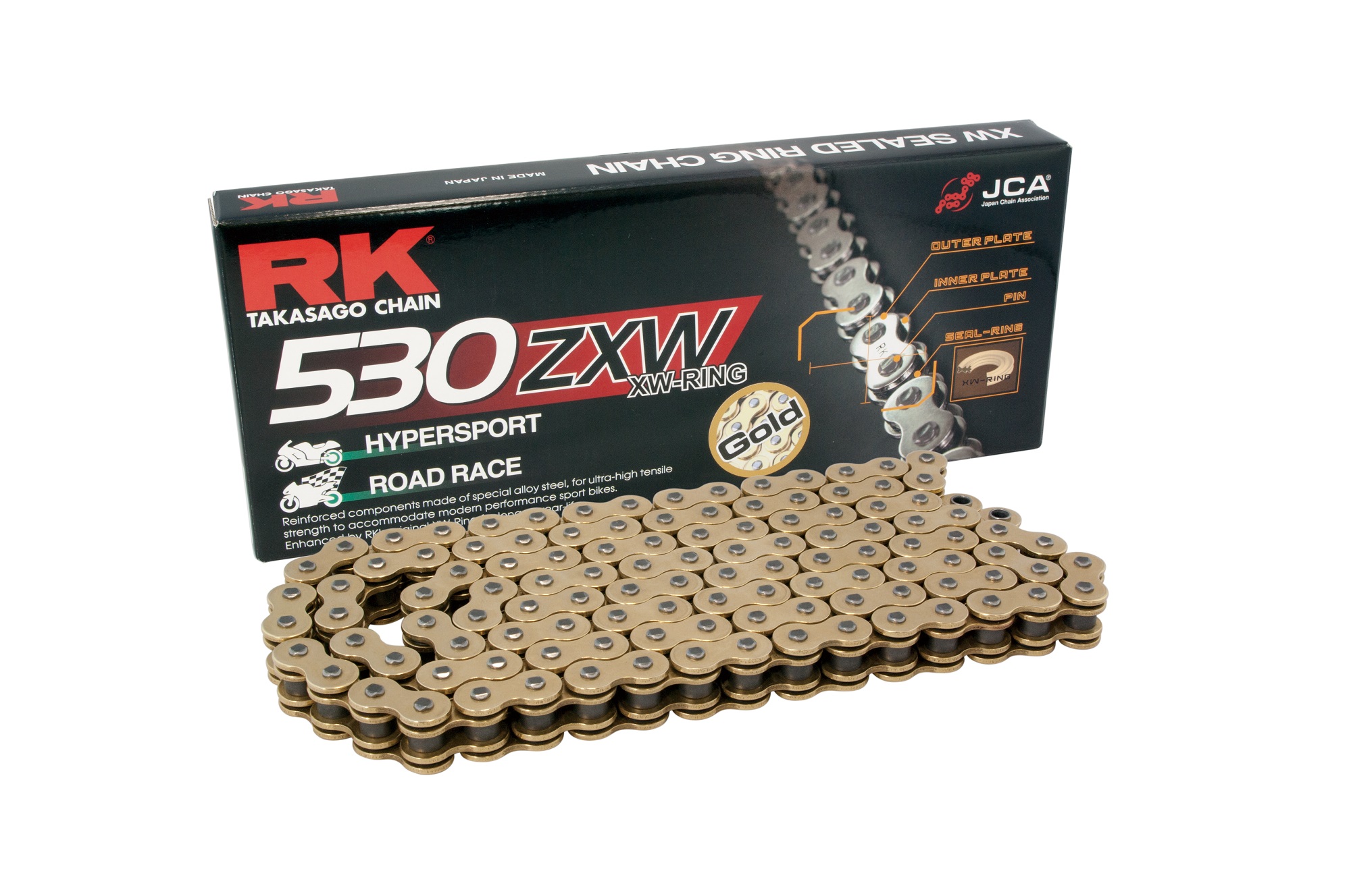 RK GB530ZXW XW-rullketi kett +CLF (Rivet.link)