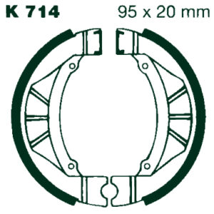 AIR piduriklotsid K 714 95x20mm komplekt