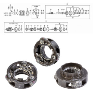 SHIMANO NEXUS 7-V (SG-7C22/25/30). planetaarülekande komplekt 1