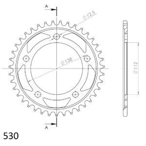 Supersprox tagumine hammasratas 302.39