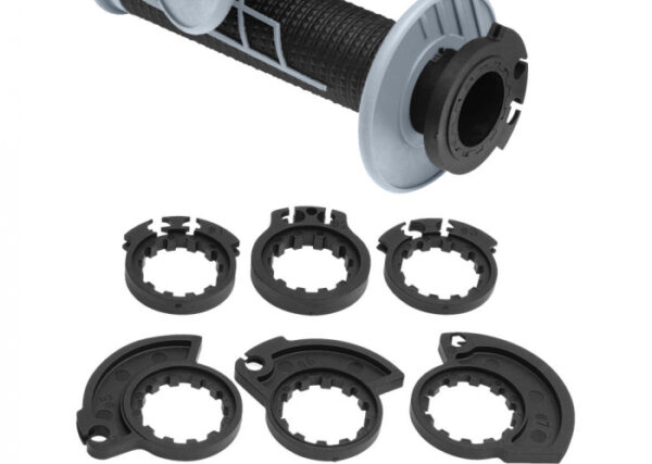 Protaper käepidemed Clampon 1/2 Waffle Grey/Black