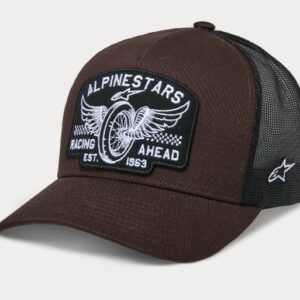 Alpinestars Heritage Patch trucker snapback pruun/must One Size