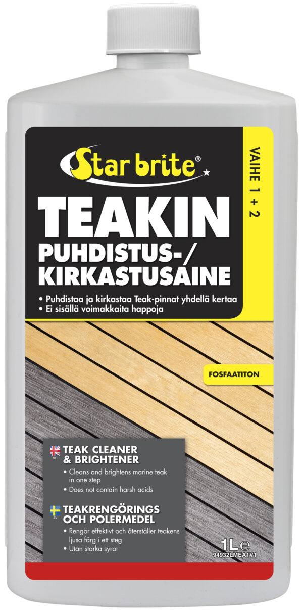 Star brite One Step Teak Cleaner & Brightener 1 L