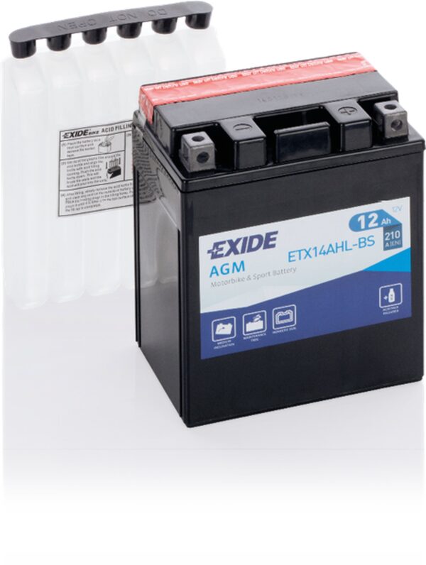 Exide aku ETX14AHL-BS