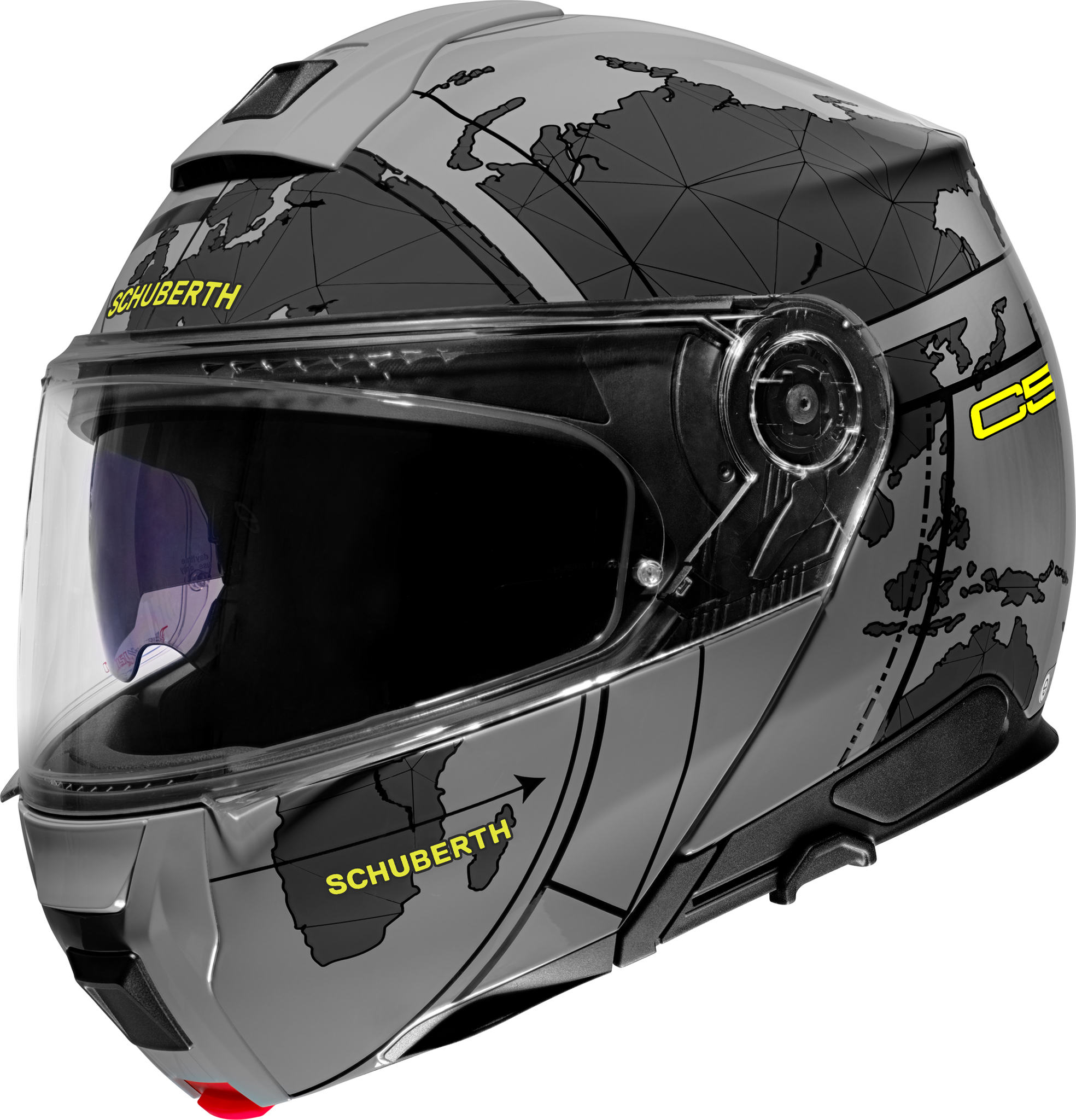 Schuberth kiiver C5 Globe grey, 53 XS - Image 10