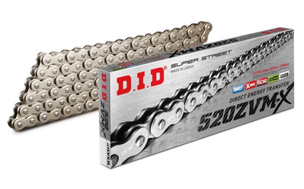 D.I.D 520ZVM-X S&S kettilüli + ühenduslüli, neet-tüüpi (ZJ)