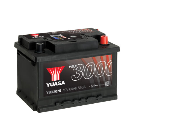 Yuasa YBX3075 12V 60Ah 550A SMF aku Märkus: kaubaalusevedu (18)