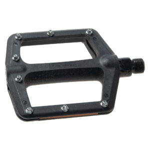 Tugipedaal 9/16" Cavo Flat/BMX. polüamiid must. vahetatavad naelad. sisaldab 10 tk