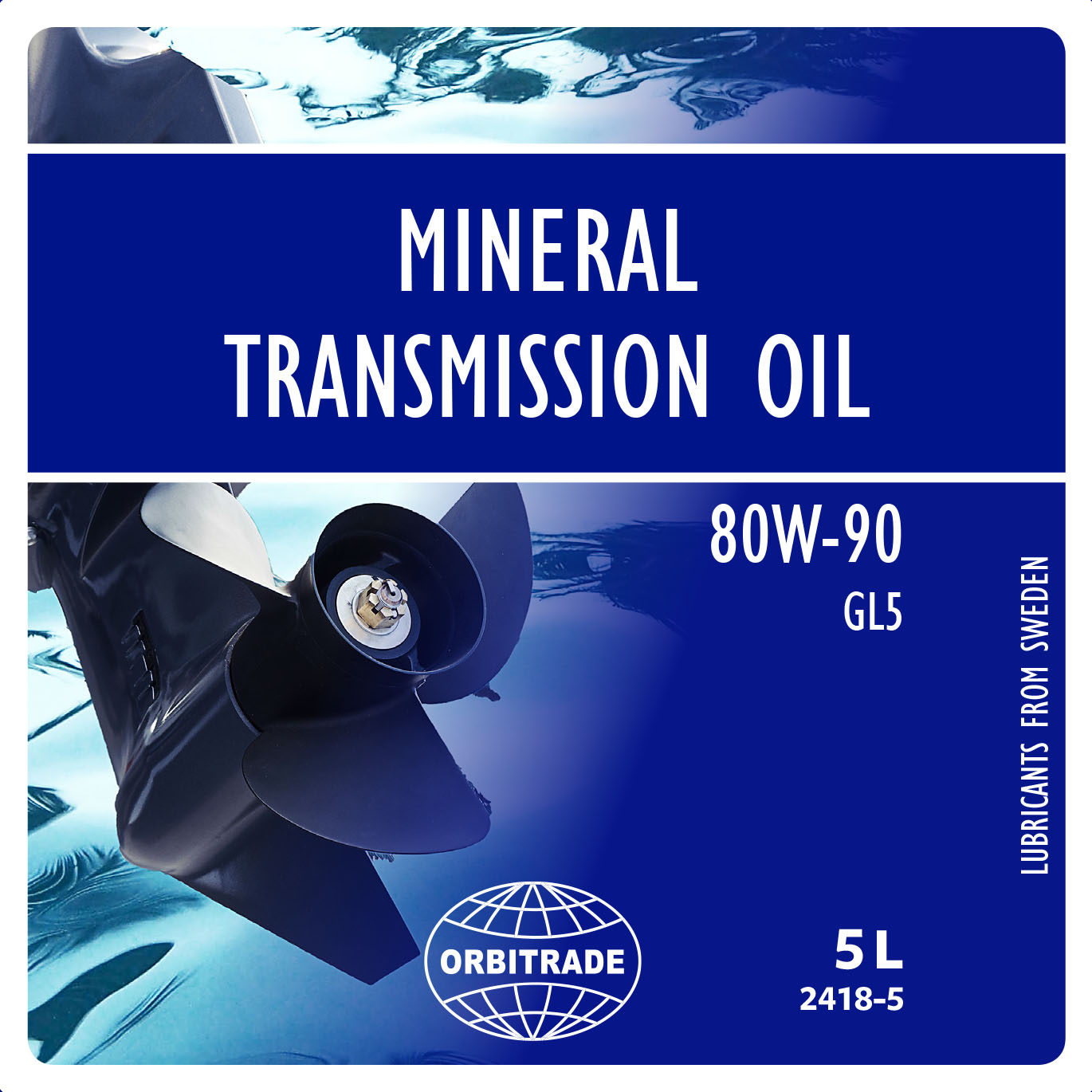 Orbitrade mineraalne käigukastiõli 80W-90 5L