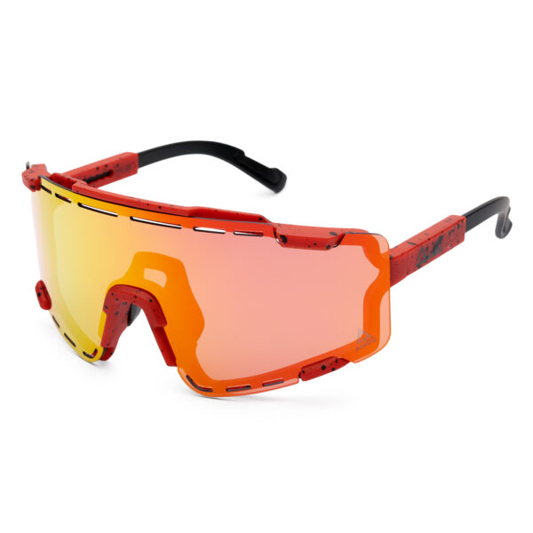 AMOQ Align Performance päikeseprillid Red Splash - Red peegel