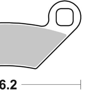 Sbs piduriklotsid Racing Sintered