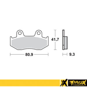 ProX tagapiduriklots tagaratas YFZ450 '06-13 + YFZ450R '09-15
