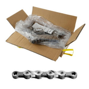 Kett 9-v KMC X9 Silver/Grey 1/2 x 11/128" 25 tk/ltk, 116L