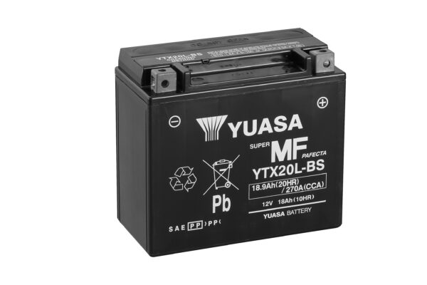 Yuasa aku YTX20L-BS (cp) koos happepakiga (3)