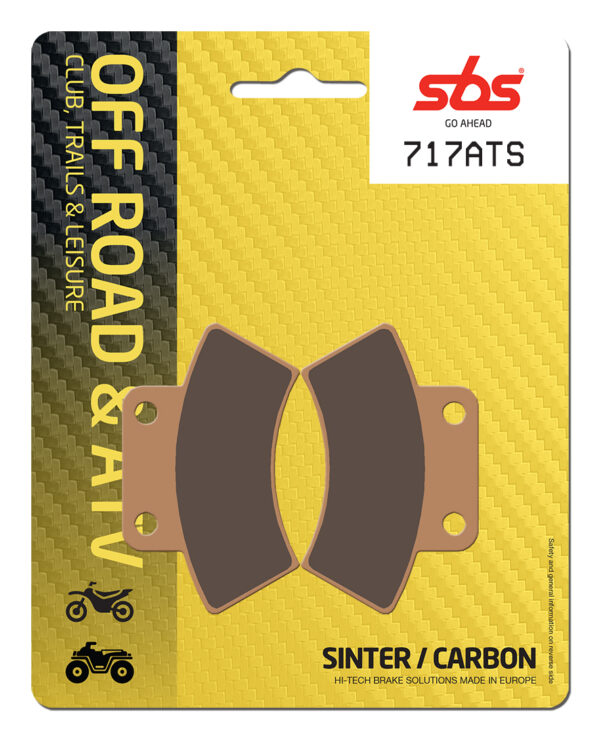 Sbs piduriklotsid Sintered ATV