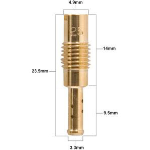 ProX tühikäigu pihusti Keihin N424-26 # 35 (5 tk)