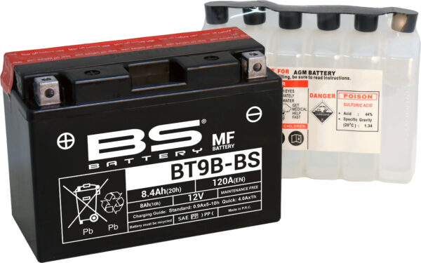 BS Aku BT9B-BS MF (cp) Hooldusvaba