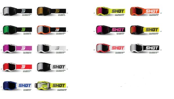 SHOT lääts Iridium Rainbow As/Af Assault/Iris