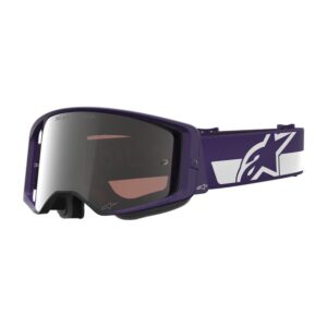 Alpinestars prillid Supertech LTD HUNTA96 XXV lilla/valge, peegel SILVER