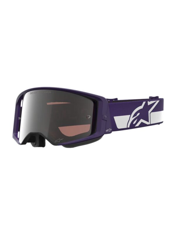 Alpinestars prillid Supertech LTD HUNTA96 XXV lilla/valge, peegel SILVER