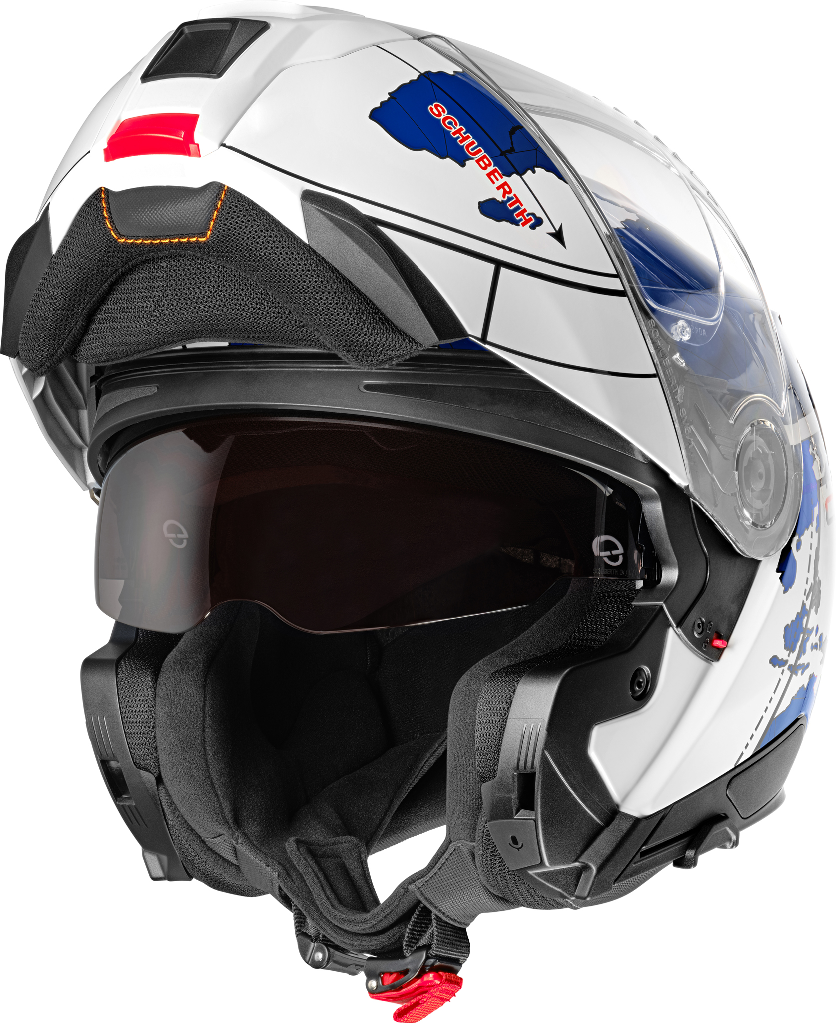 Schuberth kiiver C5 Globe blue, 61 XL - Image 8