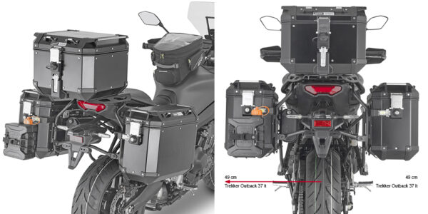 Givi pagasihoidik Yamaha Tracer 9 '21 Outback