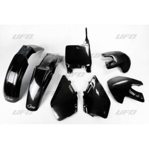 UFO plastosade komplekt 5-osa must RM125/250 99-00