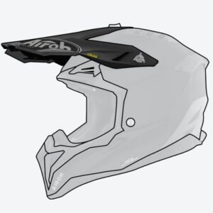 Airoh Aviator 3 Peak visiir Carbon Matt