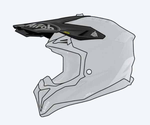 Airoh Aviator 3 Peak visiir Carbon Matt