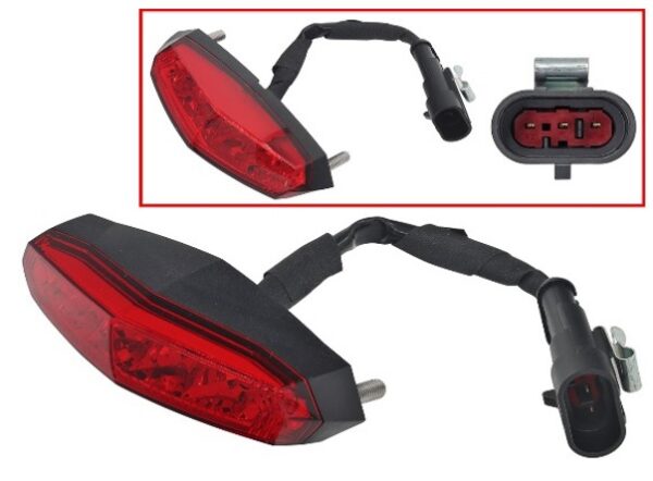 Sno-X LED tagatuli Ski-Doo/Lynx
