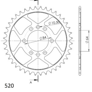 Supersprox / JT tagumine hammasratas 1826.41
