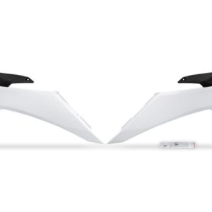 UFO radiaatori katted SX/SX-F 125-450 23-24 EXC/F 24-.. valge 042