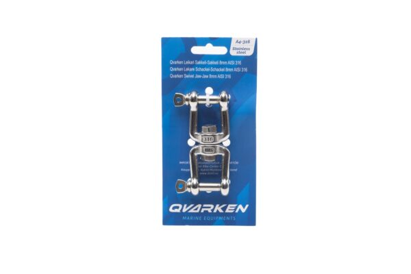 Qvarken pöörlev haardeosa (silm-silm) AISI316 6mm