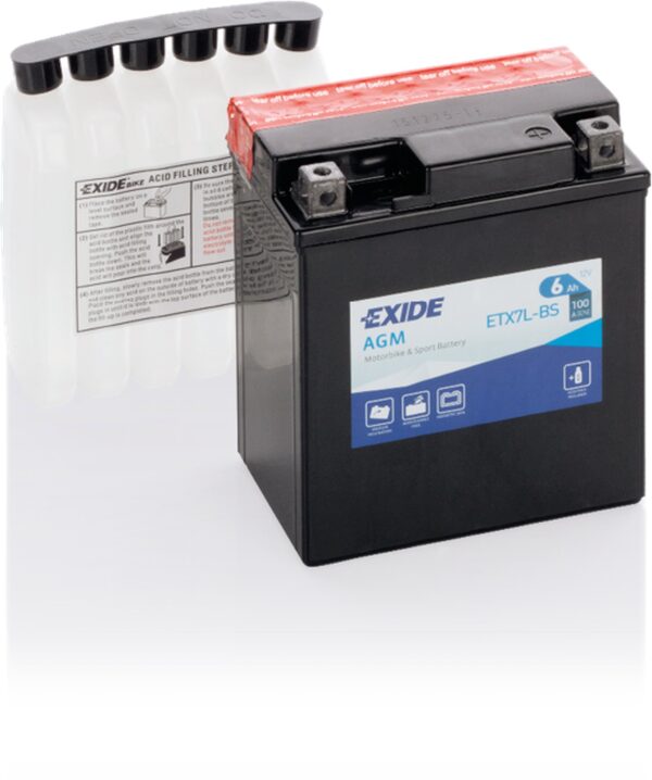 Exide aku ETX7L-BS