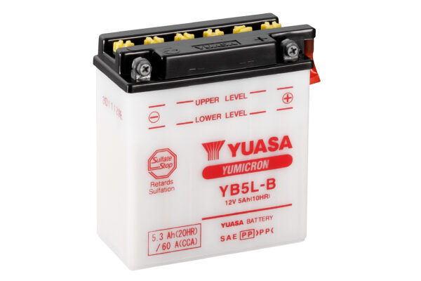 Yuasa aku YB5L-B (cp) koos happepakiga (6)