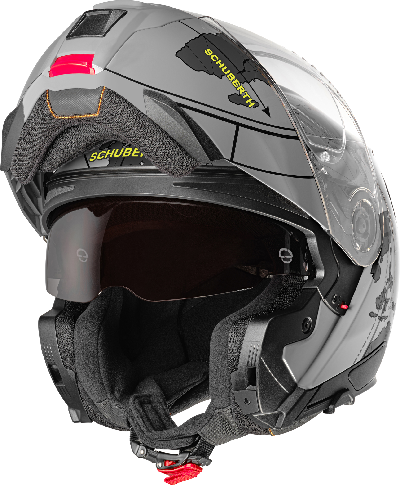 Schuberth kiiver C5 Globe grey, 53 XS - Image 11