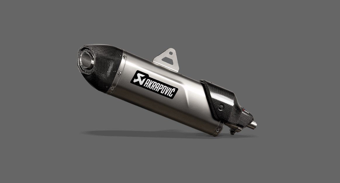 Akrapovic Slip-On Line (titaan) Tiger 1200GT/Rally 2023-