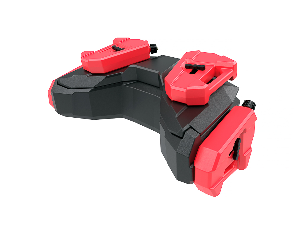 TESSERACT kanister 5L punane CFMoto Cforce 500/600/850/1000 Gen 2