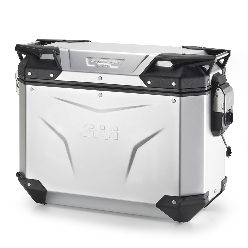 Givi Trekker Outback EVO anodiseeritud alumiiniumist külgkott vasak 37 l müüakse ilma lukuta