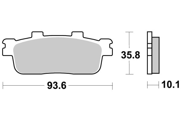 Sbs piduriklotsid Maxi paagutatud