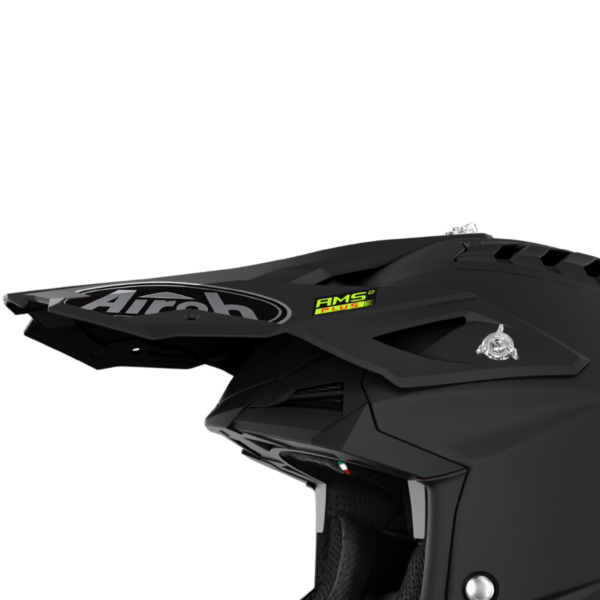 Airoh Aviator 3 Peak visiir Color must matt vana logo