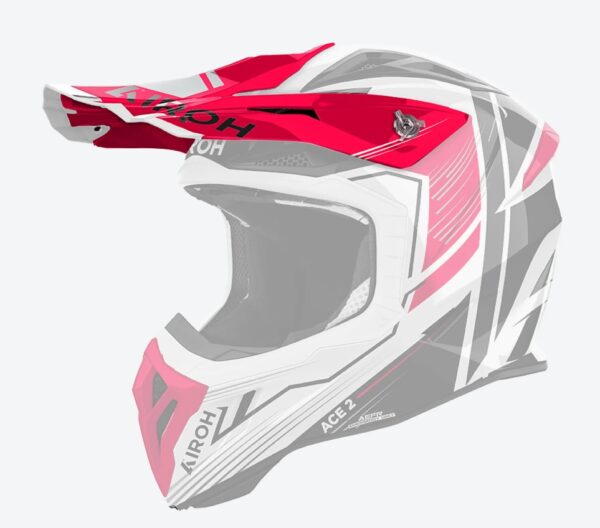 Airoh Aviator Ace 2 visiir Engine Red Gloss