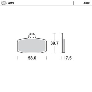 Moto-Master piduriklotsid KTM esisild: Freeride E 2012> SX85 2012> Freeride 350 201