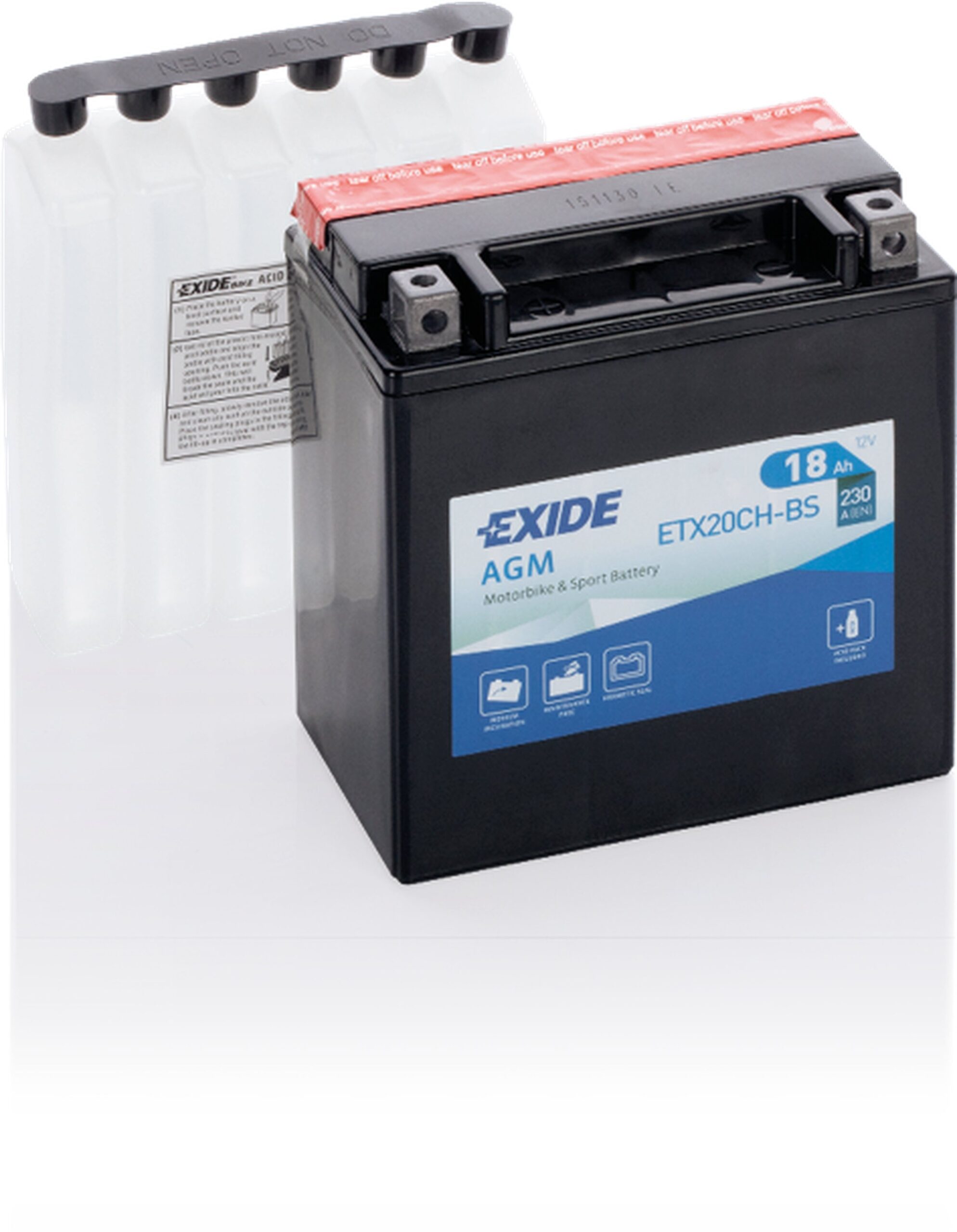 Exide aku ETX20CH-BS