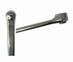 Vända vasak 170mm. alumiinium hõbedane