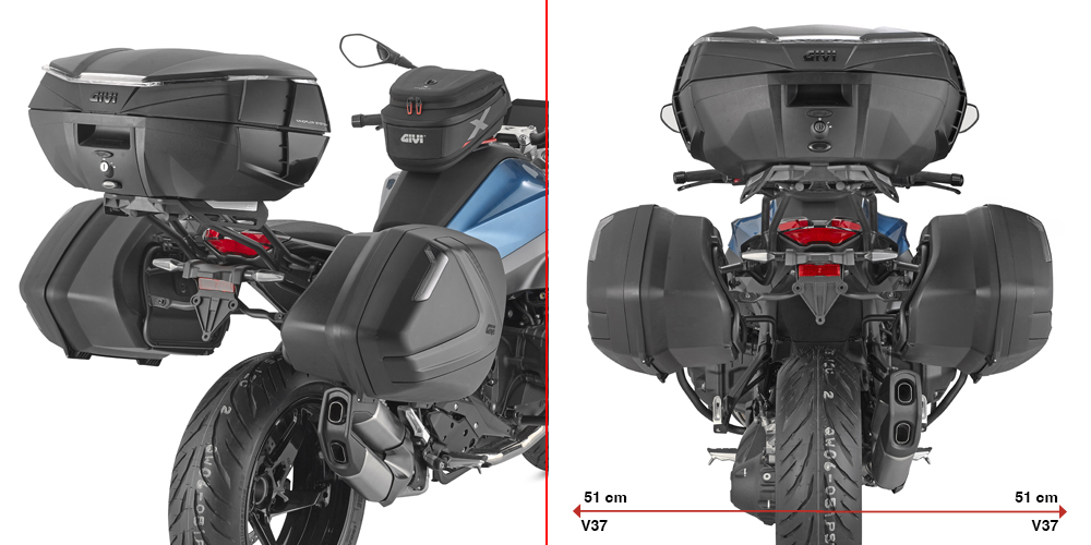 Givi Tubul. pagasiruumi hoidik Bmw R1300RS (2025)
