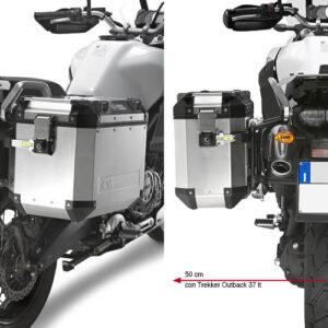 Givi torukanduri (torukujuline) kinnitusrakendus Trekker Outback Yamaha XT1200ZE Super Tenere (14