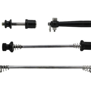 QR-telje komplekt CAVO. must. 115/151 / 27mm