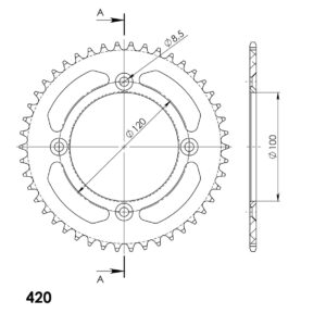 supersprox-rear-sprocket-alu-ral-662248-blue